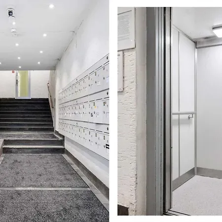 Apartament Torgalmenningen Town Square, Yet Quiet, Elevator In Building Bergen