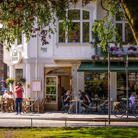 Torgalmenningen Town Square, Yet Quiet, Elevator In Building Bergen